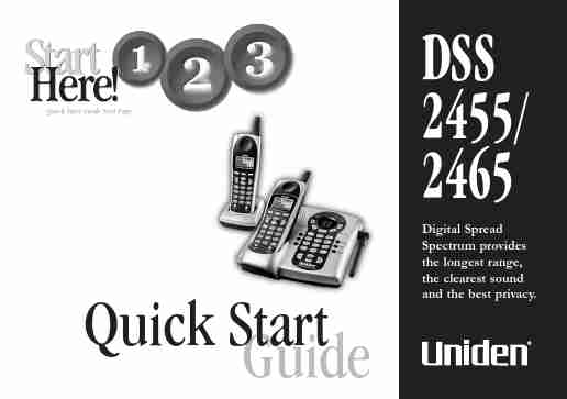 Uniden Cordless Telephone DSS 2455-page_pdf